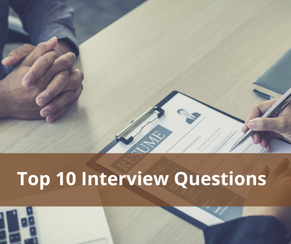 Top 10 interview questions