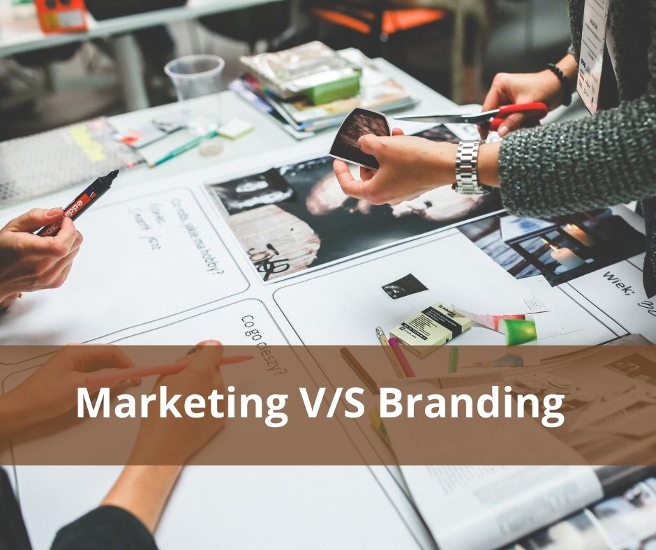 text marketing v/s branding